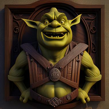 3D model Shrek forever (STL)